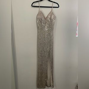 SOLD** Champagne Dress